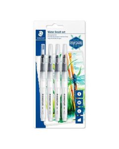 Sada štětců "Design Journey", 4 různé velikost, vodou plnitelné, STAEDTLER