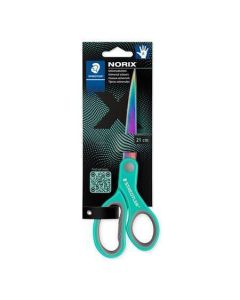 Nůžky "Norix 965", tyrkysová, univerzální, 21 cm, STAEDTLER 965 21X BK3