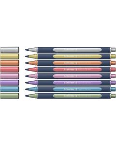 Metalická sada rollerball "Paint-It 050", 8 různých barev, 0,4 mm, SCHNEIDER ML05011502