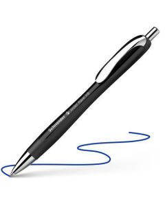Kuličkové pero "Slider Rave XB", černá, 0,7 mm, stiskací mechanismus, SCHNEIDER 132511
