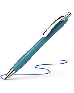 Kuličkové pero "Slider Rave XB", tyrkysová, 0,7 mm, stiskací mechanismus, SCHNEIDER 132513