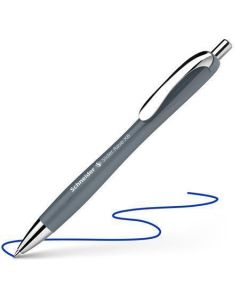 Kuličkové pero "Slider Rave XB", šedá, 0,7 mm, stiskací mechanismus, SCHNEIDER 132551