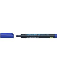 Permanentní popisovač "Maxx 133", modrá, 1-4mm, klínový hrot, SCHNEIDER