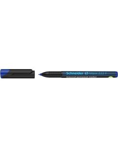 Permanentní popisovač "Maxx 222 F", modrá, 0,7mm, OHP, SCHNEIDER