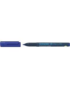 Permanentní popisovač "Maxx 240", modrá, 1-2mm, kuželový hrot, SCHNEIDER
