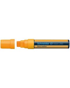 Křídový popisovač "Maxx 260", oranžová, 2-15mm, tekutý, SCHNEIDER