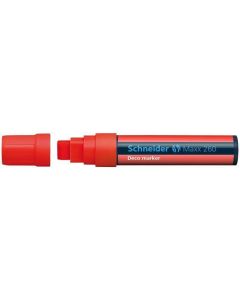 Křídový popisovač "Maxx 260", červená, 2-15mm, tekutý, SCHNEIDER