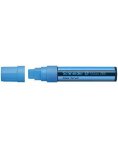 Křídový popisovač "Maxx 260", světle modrá, 2-15mm, tekutý, SCHNEIDER