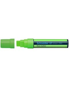 Křídový popisovač "Maxx 260", světle zelená, 2-15mm, tekutý, SCHNEIDER