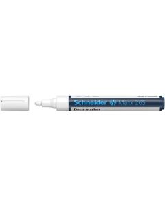 Křídový popisovač "Maxx 265", bílá, 2-3mm, tekutý, SCHNEIDER