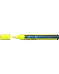 Křídový popisovač "Maxx 265", žlutá, 2-3mm, tekutý, SCHNEIDER