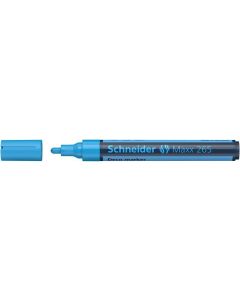 Křídový popisovač "Maxx 265", světle modrá, 2-3mm, tekutý, SCHNEIDER