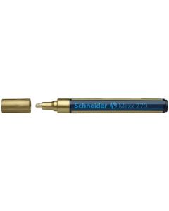 Permanentní lakový popisovač "Maxx 270", zlatá, 1-3mm, SCHNEIDER