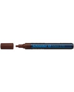 Permanentní lakový popisovač "Maxx 270", hnědá, 1-3mm, SCHNEIDER