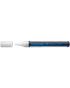 Permanentní lakový popisovač "Maxx 270", bílá, 1-3mm, SCHNEIDER