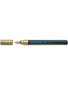 Permanentní lakový popisovač "Maxx 271", zlatá, 1-2mm, SCHNEIDER