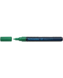 Permanentní lakový popisovač "Maxx 271", zelená, 1-2mm, SCHNEIDER