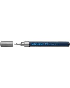 Permanentní lakový popisovač "Maxx 278", stříbrná, 0,8mm, SCHNEIDER