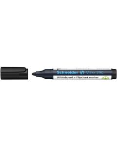 Popisovač na bílou tabuli a flipchart "Maxx 290", černá, 1-3 mm, kuželový hrot, SCHNEIDER 129001