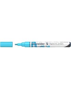 120130 Akrylový popisovač "Paint-It 310", pastelová modrá, 2 mm, SCHNEIDER
