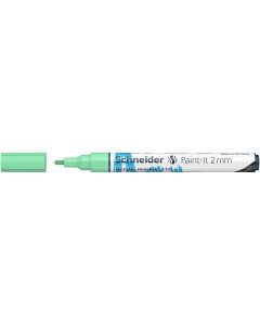 120124 Akrylový popisovač "Paint-It 310", pastelová zelená, 2 mm, SCHNEIDER