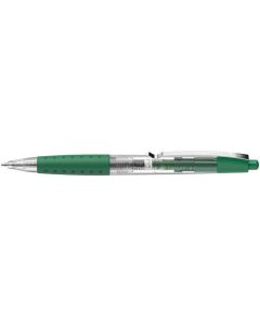 Gelové pero "Gelion 1", zelená, 0,4mm, stiskací mechanismus, SCHNEIDER
