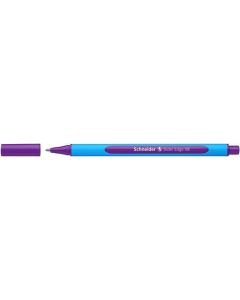 Kuličkové pero "Slider Edge XB", fialová, 0,7mm, s uzávěrem, SCHNEIDER