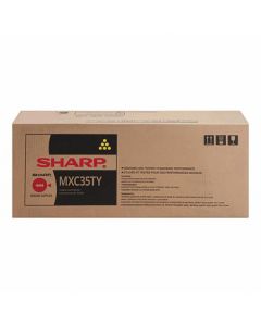 Sharp originální toner MX-C35TY, yellow, 6000str.
