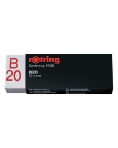 Pryž "Rapid B20", bílá, s papírovým pouzdrem, ROTRING NRR0194570