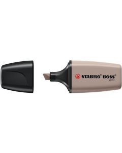 Zvýrazňovač "Boss Mini Nature vibes", warm grey - teplá šedá, 1-4 mm, STABILO 07/193-11