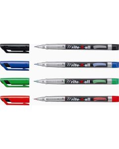 Permanentní popisovač "Write-4-all", černá, S, STABILO