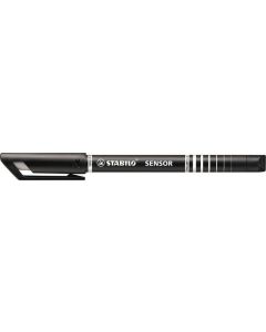 Liner "Sensor", 0,3 mm, černá, STABILO