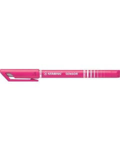 Liner "Sensor", 0,3 mm, růžová, STABILO