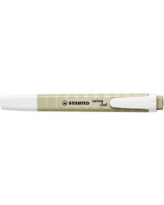 Zvýrazňovač "Swing cool NatureCOLORS", mud green - bahenní zelená, 1-4 mm, STABILO 275/137