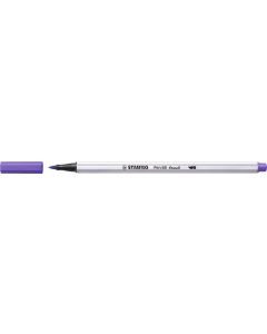 Štětcový fix "Pen 68 brush", fialová, STABILO
