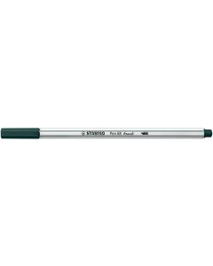 Štětcový fix "Pen 68 brush", zemní zelená, STABILO 568/63