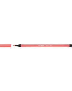 Fix, 1 mm, STABILO "Pen 68", neonová červená