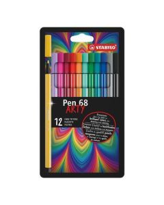 Fixy "Pen 68 ARTY", 12 barev, 1 mm, STABILO 6812-1-20