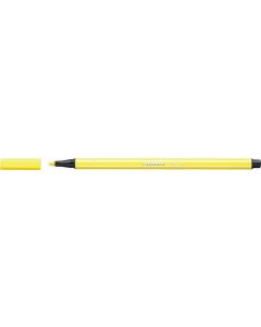 Fix, 1 mm, STABILO "Pen 68", citronově žlutá