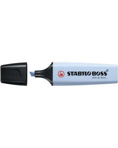 Zvýrazňovač "BOSS original Pastel", pastelová modro-šedá, 2-5 mm, STABILO