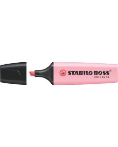 Zvýrazňovač "BOSS original Pastel", 2-5 mm, pastelová růžová, STABILO