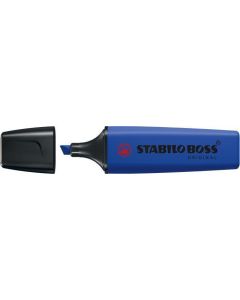 Zvýrazňovač "BOSS original NatureCOLORS Wildflowers", ultramarine modrá, 2-5 mm, STABILO 70/132