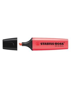 Zvýrazňovač "BOSS original", červená, 2-5mm, STABILO