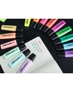 Zvýrazňovač "Boss Pastel", displej, mix pastelových barev, 2-5 mm, 45 ks, STABILO 70/45-4