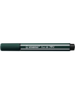 Fix "Pen 68 MAX", tmavě zelená, 1-5 mm, STABILO 768/63