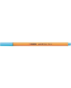 Liner "Point 88", fluorescentní modrá, 0,4 mm, STABILO