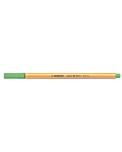 Liner  "Point 88", neonově zelená, 0,4mm, STABILO