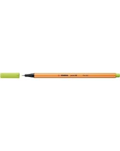 Liner "Point 88", limetová zelená, 0,4 mm, STABILO 88/14