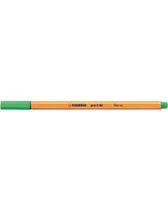 Liner "Point 88", světle zelená (emerald), 0,4 mm, STABILO