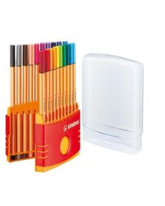 Liner  "Point 88 ColorParade", 20 barev, 0,4mm, STABILO